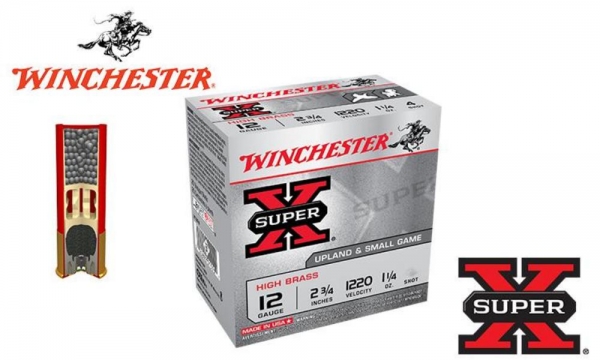 Winchester Super-X High Brass Game loads 36gr.